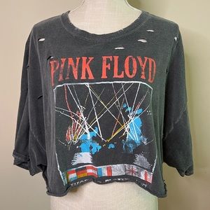 Pink Floyd Crop Tee